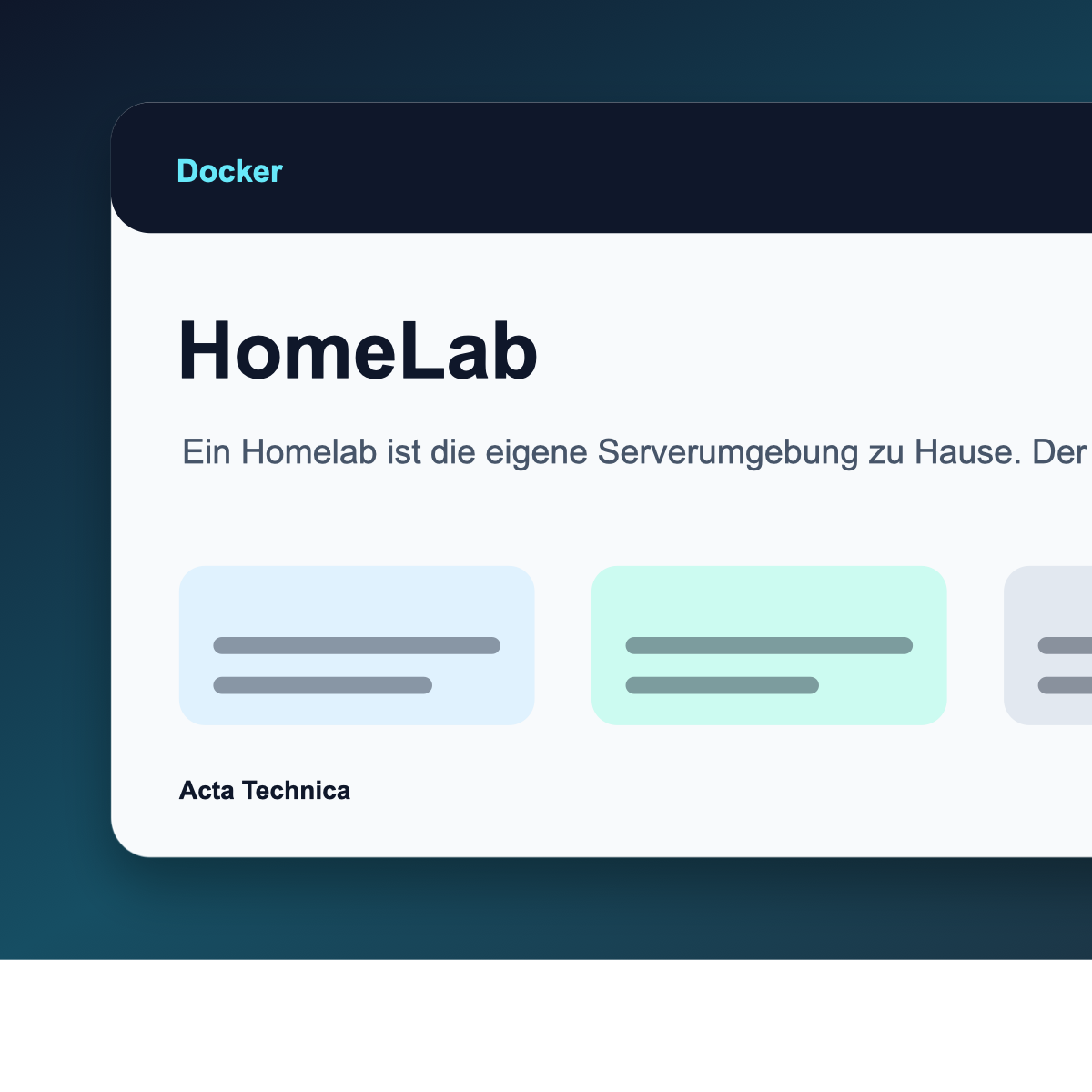 Homelab planen: Dienste, Netzwerk und Sicherheit