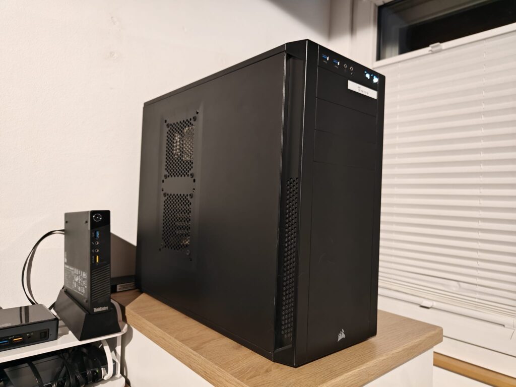 Aktuelles Homelab: Hardware und Ausbaureserven