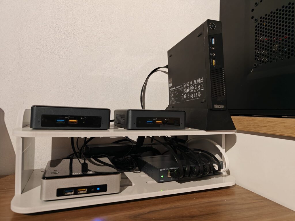 Aktuelles Homelab: Hardware und Ausbaureserven